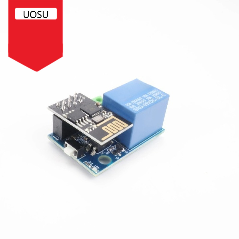 Iot Diy Home Automation - ESP8266 ESP-01S 5V WiFi Röle Modülü