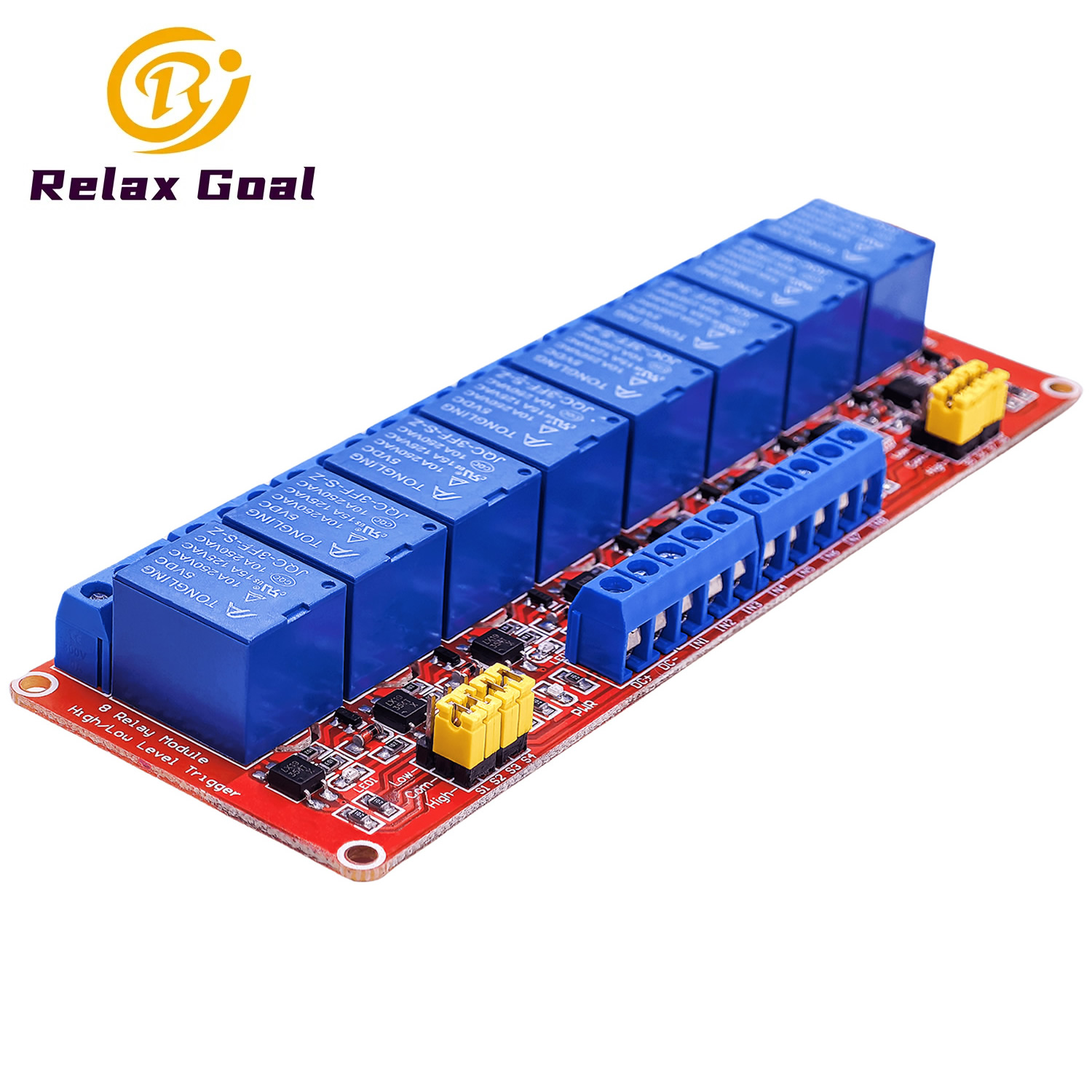 Relay 8 Channel Board - Röle Modülü 8 Kanal 5V 12V