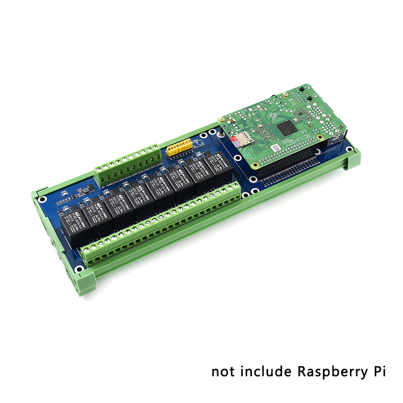 Relay 8 Channel Board - Ahududu Pi 5 / 4B 8