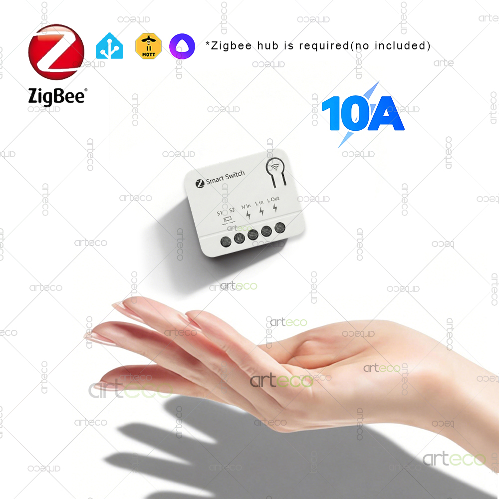 Diy Home Automation Controller - 10A Zigbee Mini Akıllı Anahtar Modülü