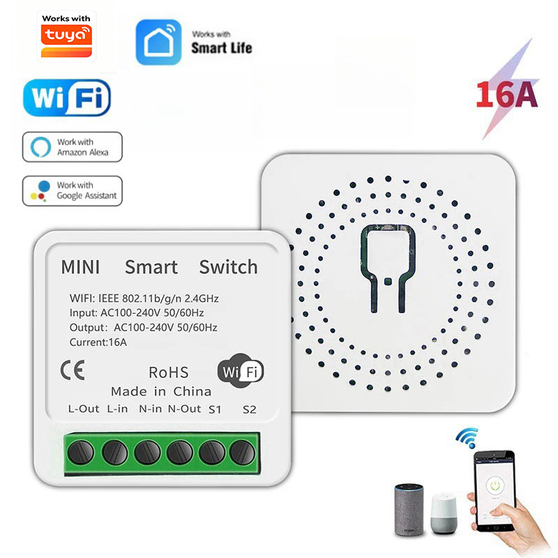 16A İki Yönlü Kontrol DIY WiFi - Diy Home Automation Controller incelemesi ve fiyatı