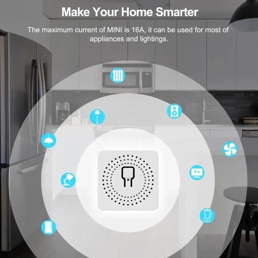 RF433MHz 16A Mini Akıllı Röle  - Home Automation Systems Diy incelemesi ve fiyatı