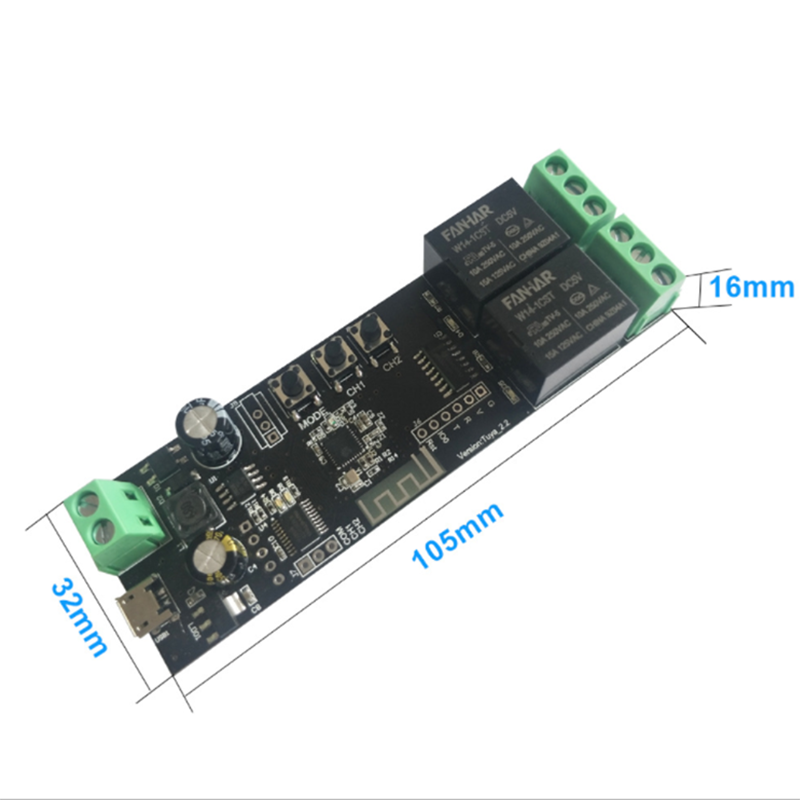 2CH Tuya Wifi akıllı kontrol p - Diy Home Automation Controller incelemesi ve fiyatı
