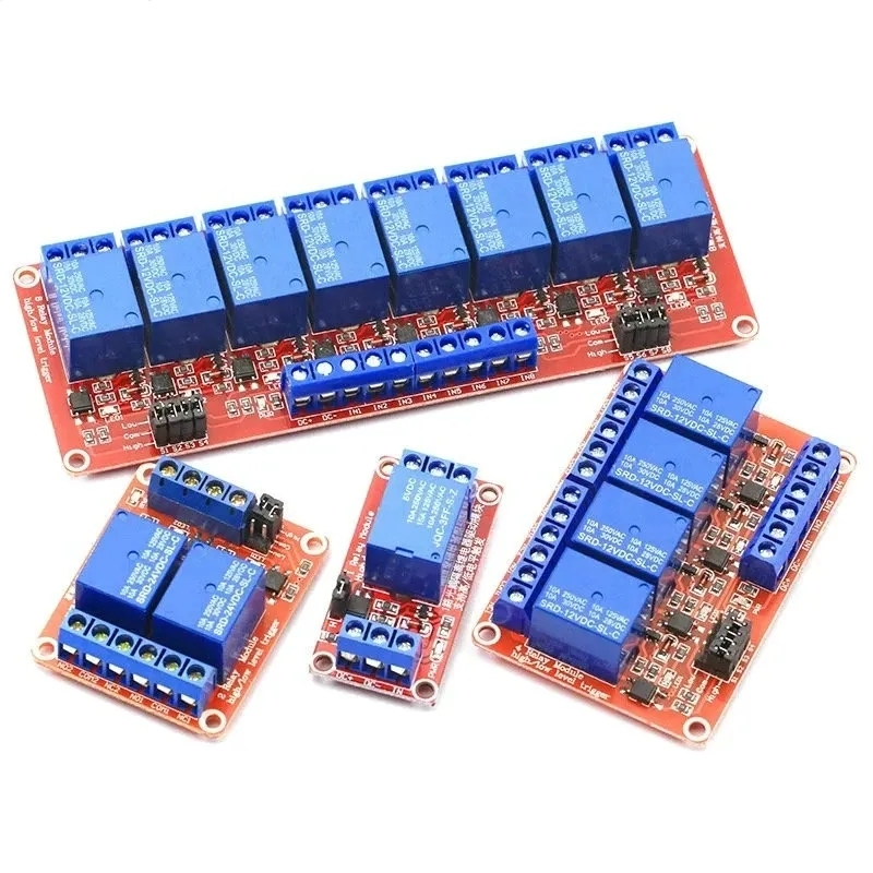 DC 5V 12V 24V 1 2 4 6 8 Kanal  - Relay 8 Channel Board incelemesi ve fiyatı