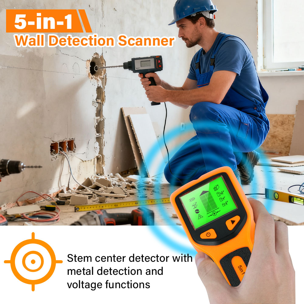 Duvar Çubuğu Dedektörü 5'i 1 A - Water Leak Detector Wired incelemesi ve fiyatı