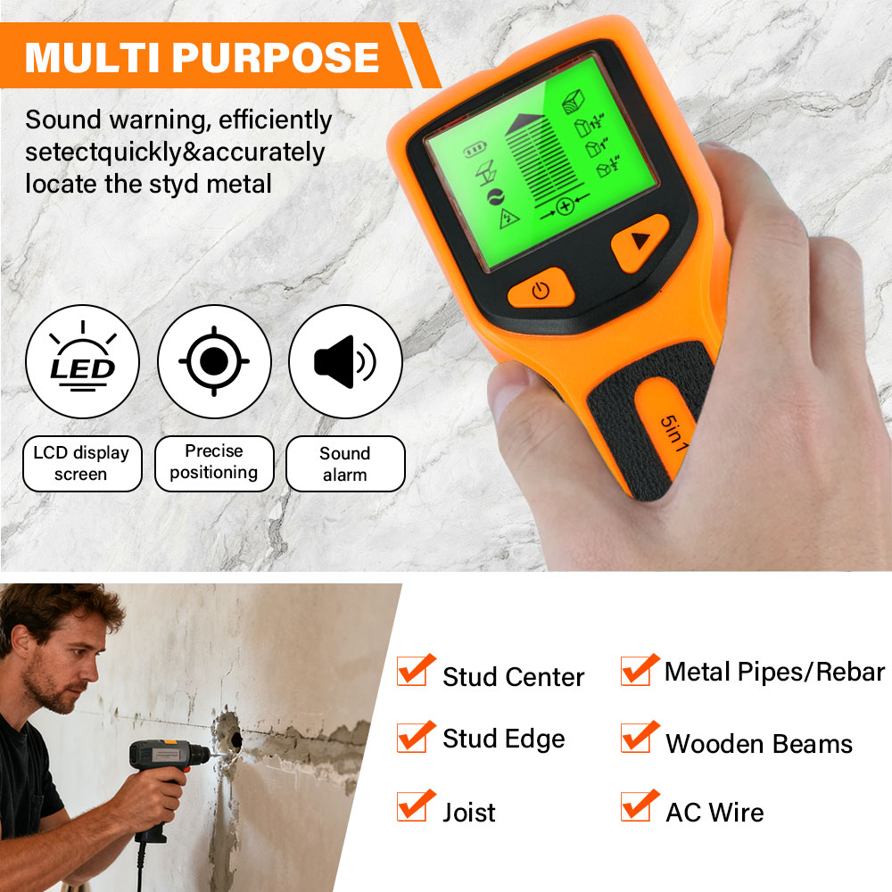 Duvar Çubuğu Dedektörü 5'i 1 A - Water Leak Detector Wired incelemesi ve fiyatı