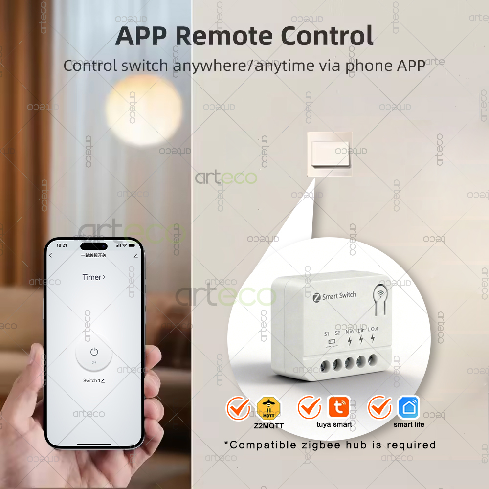 10A Zigbee Mini Akıllı Anahtar - Diy Home Automation Controller incelemesi ve fiyatı