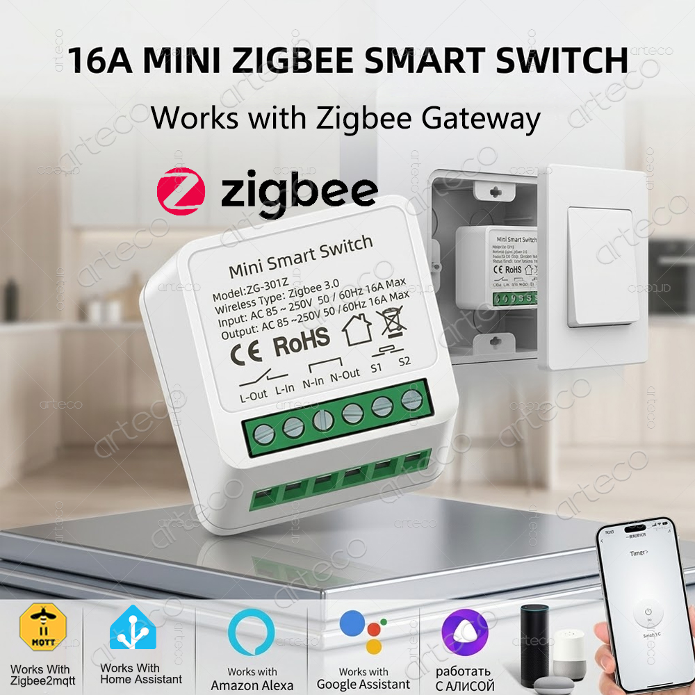 Mini Zigbee 3.0 Akıllı Anahtar - Diy Home Automation Hub incelemesi ve fiyatı